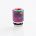 Authentic Reewape AS104 510 Drip Tip for RDA / RTA / RDTA / Sub-Ohm Tank Atomizer - Purple, Stainless Steel + Resin, 15.6mm