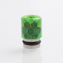 Authentic Reewape AS104S 510 Drip Tip for RDA / RTA / RDTA / Sub-Ohm Tank Atomizer - Green, Stainless Steel + Resin, 15mm