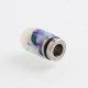 Authentic Reewape AS106 510 Drip Tip for RDA / RTA / RDTA / Sub-Ohm Tank Vape Atomizer - White, Stainless Steel + Resin, 18.5mm