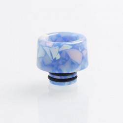 Authentic Reewape AS152 510 Drip Tip for RDA / RTA / RDTA - Blue White, Resin, Temperature Change, 14mm