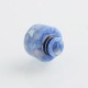 Authentic Reewape AS152 510 Drip Tip for RDA / RTA / RDTA - Blue White, Resin, Temperature Change, 14mm