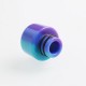 Authentic Reewape AS155 510 Drip Tip for RDA / RTA / RDTA / Sub-Ohm Tank Atomizer - Green Blue Purple, Resin, 14mm