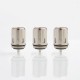 Authentic Ehpro Raptor Replacement Mesh Single Coil Head - Silver, 0.15ohm, (40~70W) (3 PCS)