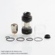 Authentic Ehpro Raptor Sub Ohm Tank Clearomizer Atomizer - Gun Metal, SS + Glass, 4ml, 0.15ohm, 25mm