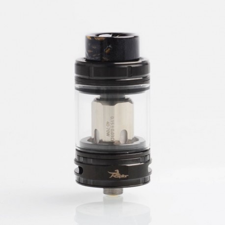 Authentic Ehpro Raptor Sub Ohm Tank Clearomizer Atomizer - Black, SS + Glass, 4ml, 0.15ohm, 25mm