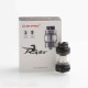 Authentic Ehpro Raptor Sub Ohm Tank Clearomizer Atomizer - Black, SS + Glass, 4ml, 0.15ohm, 25mm