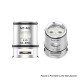 Authentic Voopoo MT-M2 Replacement Dual Mesh Coil Head for Maat Tank Atomizer - Silver, 0.2ohm (55~80W) (5 PCS)