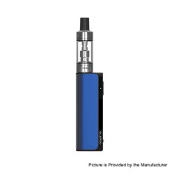 Authentic Aspire K Lite 900mAh Mod w/ K Lite Tank Starter Kit - Navy Blue, 1.6ohm / 1.8ohm, 2ml (Standard Edition)