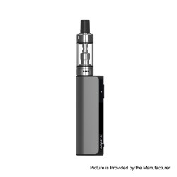 Authentic Aspire K Lite 900mAh Mod w/ K Lite Tank Starter Kit - Slate Grey, 1.6ohm / 1.8ohm, 2ml (Standard Edition)