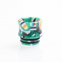 Authentic Reewape AS172 Replacement 810 Drip Tip for SMOK TFV8 / TFV12 Tank / Kennedy - Green + Multiple Color, Resin, 15.5mm