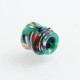 Authentic Reewape AS172 Replacement 810 Drip Tip for SMOK TFV8 / TFV12 Tank / Kennedy - Green + Multiple Color, Resin, 15.5mm