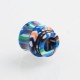 Authentic Reewape AS172 Replacement 810 Drip Tip for SMOK TFV8 / TFV12 Tank / Kennedy - Blue + Multiple Color, Resin, 15.5mm