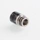 Authentic Reewape AS103S 510 Drip Tip for RDA / RTA / RDTA / Sub-Ohm Tank Vape Atomizer - Black, Stainless Steel + Resin, 16mm