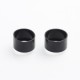 Authentic Steam Crave Glaz RDSA V1.1 Replacement Silicone Mouth Tip Cap - Black (2 PCS)