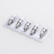 Authentic VOOPOO PnP-C1 Replacement MTL Ceramic Coil Head - Silver, 1.2ohm, 10~15W (5 PCS)