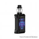 Authentic GeekVape Aegis X 200W TC VW Variable Wattage Mod w/ Cerberus Tank Kit - Stealth Black, 5~200W, 5.5ml, 2 x 18650