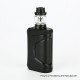 Authentic GeekVape Aegis X 200W TC VW Variable Wattage Mod w/ Cerberus Tank Kit - Stealth Black, 5~200W, 5.5ml, 2 x 18650