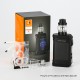 Authentic GeekVape Aegis X 200W TC VW Variable Wattage Mod w/ Cerberus Tank Kit - Stealth Black, 5~200W, 5.5ml, 2 x 18650