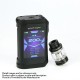 Authentic GeekVape Aegis X 200W TC VW Variable Wattage Mod w/ Cerberus Tank Kit - Rainbow & Black, 5~200W, 5.5ml, 2 x 18650