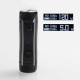Authentic Ehpro Cold Steel 100 120W TC VW Variable Wattage Box MOD - Black, 5~120W, 1 x 18650 / 20700 / 21700