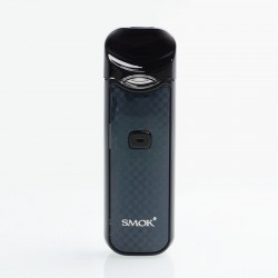 Authentic SMOKTech SMOK Nord 15W 1100mAh Pod System Starter Kit - Black Carbon Fiber, 1.4 Ohm / 0.6 Ohm, 3ml (Standard Edition)