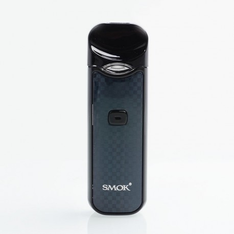 Authentic SMOKTech SMOK Nord 15W 1100mAh Pod System Starter Kit - Black Carbon Fiber, 1.4 Ohm / 0.6 Ohm, 3ml (Standard Edition)