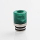 Authentic Reewape AS103 510 Drip Tip for RDA / RTA / RDTA / Sub-Ohm Tank Vape Atomizer - Green, Stainless Steel + Resin, 16mm