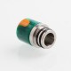 Authentic Reewape AS103 510 Drip Tip for RDA / RTA / RDTA / Sub-Ohm Tank Vape Atomizer - Green, Stainless Steel + Resin, 16mm