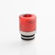 Authentic Reewape AS103 510 Drip Tip for RDA / RTA / RDTA /Sub-Ohm Tank Vape Atomizer - Red Black, Stainless Steel + Resin, 16mm