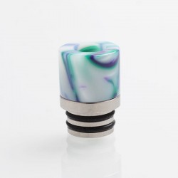 Authentic Reewape AS103 510 Drip Tip for RDA / RTA / RDTA / Sub-Ohm Tank Atomizer - White, Stainless Steel + Resin, 16mm