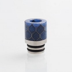 Authentic Reewape AS103S 510 Drip Tip for RDA / RTA / RDTA / Sub-Ohm Tank Atomizer - Blue, Stainless Steel + Resin, 16mm