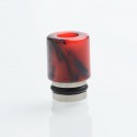 Authentic Reewape AS104 510 Drip Tip for RDA / RTA/RDTA/Sub-Ohm Tank Atomizer - Red Black, Stainless Steel + Resin, 15.6mm