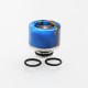 Authentic Reewape AS131 510 Drip Tip for RDA / RTA / RDTA / Sub-Ohm Tank Atomizer - Blue, Resin + SS, 11mm