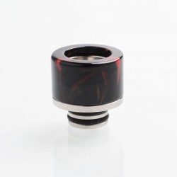 Authentic Reewape AS131 510 Drip Tip for RDA / RTA / RDTA / Sub-Ohm Tank Atomizer - Black, Resin + SS, 11mm