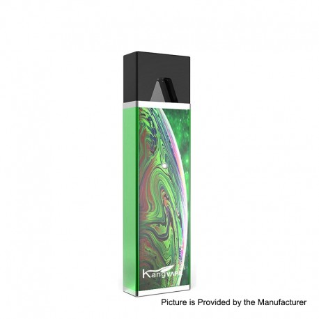 Authentic Kangvape D-pod V1 650mAh Pod System Starter Kit - Earth Green, 0.7ml