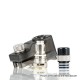 Authentic Snowwolf Wocket Pod System Replacement Pod Cartridge w/ X-Grid Mesh Coils - Black, 3ml, 0.7ohm