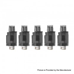 Authentic Snowwolf Afeng Pod System Replacement Pod Cartridge - Black, PCTG + Silicone, 3ml (5 PCS)