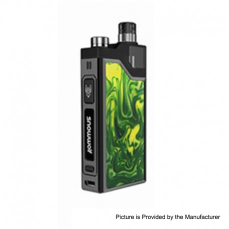 Authentic Snowwolf Wocket 25W 1150mAh Pod System Starter Kit - Jada Green, Zinc Alloy + PCTG, 3ml, 5~25W