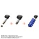 Authentic POMP Patron 650mAh Pod System Starter Kit - Blue, 0.5ml / 1.0ml