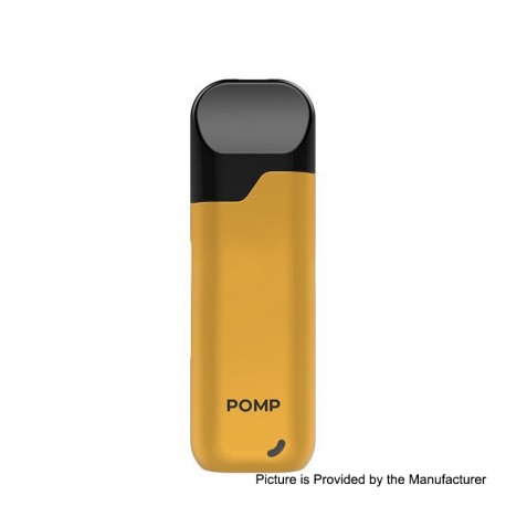 Authentic POMP Patron 650mAh Pod System Starter Kit - Gold, 0.5ml / 1.0ml