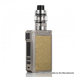 Authentic VOOPOO ALPHA Zip 180W TC VW APV Box Mod + Maat Tank Kit - Glory, 4ml, 0.13 / 0.2ohm, 5~180W, 2 x 18650