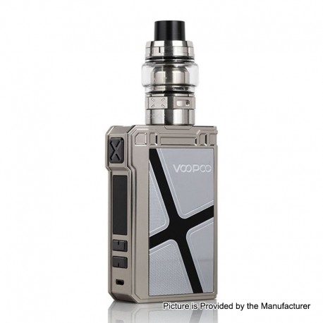 Authentic VOOPOO ALPHA Zip 180W TC VW APV Box Mod + Maat Tank Kit - Knight, 4ml, 0.13 / 0.2ohm, 5~180W, 2 x 18650