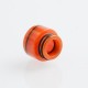 Authentic Reewape AS161 Replacement 810 Drip Tip for SMOK TFV8 / TFV12 Tank / Goon / Kennedy / Reload RDA - Red, Resin, 14mm