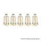 Authentic Nevoks Lusty Pod System Replacement Mesh Coil Head - Silver, 0.6ohm (20~25W) (5 PCS)