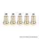 Authentic Nevoks Lusty Pod System Replacement Mesh Coil Head - Silver, 0.8ohm (5 PCS)