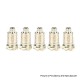 Authentic Nevoks Lusty Pod System Replacement Regular Coil Head - Silver, 0.6ohm (5 PCS)