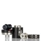 Authentic Innokin Adept 17W 3000mAh MTL VW Box Mod w/ D22 Zlide Tank Kit - Black, Stainless Steel + Glass, 11~17W, 2ml