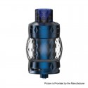 Authentic Aspire Odan Mini Sub Ohm Tank Vape Atomizer - Dark Blue, Stainless Steel + Pyrex Glass, 4ml / 5.5ml, 25mm Diameter
