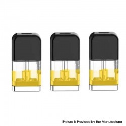 Authentic OBS Land Pod System Replacement Pod Cartridge - Black + Transparent, 1.5ml (3 PCS)