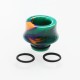 Authentic Reewape AS122 510 Drip Tip for RDA / RTA / RDTA / Sub-Ohm Tank Atomizer - Green, Resin, 13mm